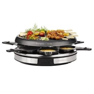 Appareil à raclette Tefal RE127812 Déco Inox