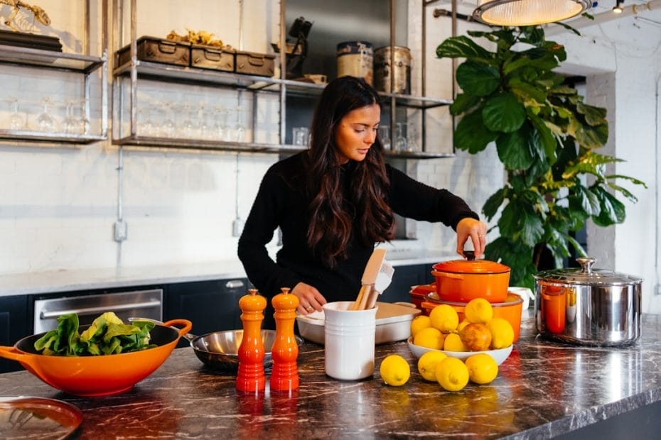 Photo Air Fryer with ingredients